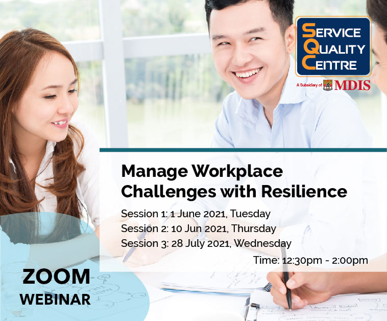 2021 (Jun 01) – Manage Workplace Challenges with Resilience
